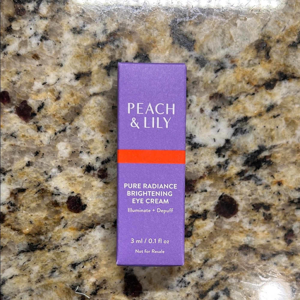 NWT Peach and Lily Brightening Eye Cream